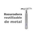 Rasuradora de metal + 1 navaja