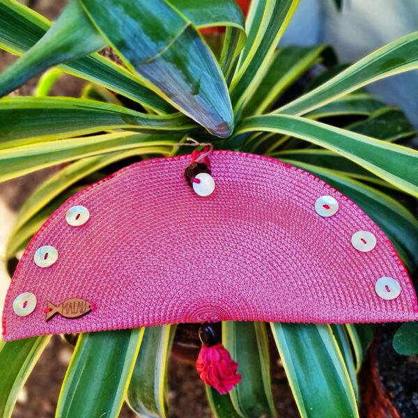 Taco Clutch Rosado Malau