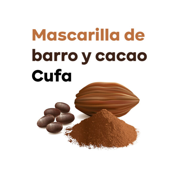 Mascarilla de barro y cacao Cufa (Oz)