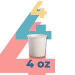Vaso de papel 4 oz