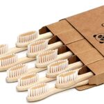 Cepillo de dientes de bambú de carbón